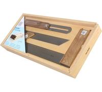 Set de menuisier 300 mm 3 pièces inox / noyer inoxydable
