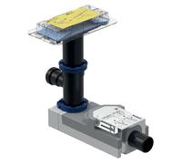 Set de montage brut Geberit avec entrée pour Caniveaux de douche Geberit CleanLine : L 30cm, 154.159.00.1