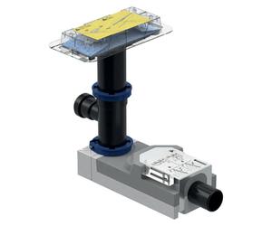 Set de montage brut Geberit avec entrée pour Caniveaux de douche Geberit CleanLine : L 30cm, 154.159.00.1