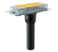 Geberit Kit d'encastrement CleanLine pour caniveaux de douche d50 mm pose carrelage 154.153.00.1