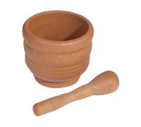 Set de mortier et - Moulin à poivre manuel | Hachoir alimentaire pour aliments lourds | Outil d'assaisonnement de cuisine pour moudre épices, herbes, ail, préparer du guacamole frais
