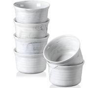 Set de moules à soufflé en céramique Rond 6 pièces Moule à lasagnes 290 ml