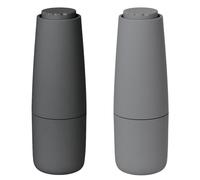 Set de moulins à sel et poivre SALPI, gris clair et foncé, Blomus
