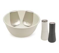 Set de moulins à sel et poivre SERVE IT IN STYLE 20184, avec bol de service et couverts, Joseph Joseph