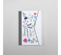 Set de notes adhésives et feuilles motifs fleurs multicolores 10.5x18x2.5cm Multicolore
