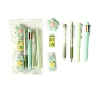 Set De Papeterie Mignon avec Gomme Ruban Correcteur Surligneur Fournitures