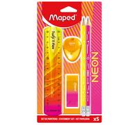 Set De Papeterie Neon Rentrée Scolaire Neon TU