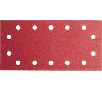 Set de papiers abrasifs pour ponceuse vibrante avec bande auto-agrippante, perforé Bosch Accessories 2608605322 Grain 60, 120