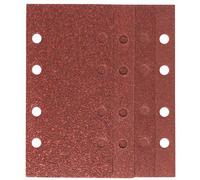 Set de papiers abrasifs pour ponceuse vibrante avec bande auto-agrippante, perforé Bosch Accessories 2607019495 Grain 60, 80, 120 (L x l) 185 mm x 93 mm 1 set