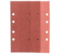 Set de papiers abrasifs pour ponceuse vibrante perforé Bosch Accessories 2607019499 Grain 60, 80, 120, 240 (L x l) 230 mm x 93 mm
