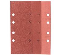 Bosch Set de 25 feuilles abrasives pour ponceuse vibrante – grains 60/80/120/240 – Quantité 1
