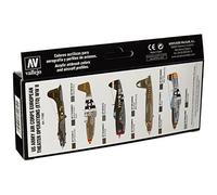 Set de peintures acryliques - VALLEJO - VJ71182 - 8 x17 ml - ETO WWII (US Army Air Corps) - Profils & motifs camouflage