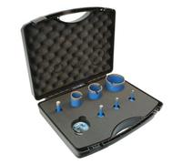Set de percage D6-8-10-12-35-45-68mm + cire Diam Industries