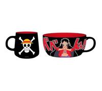 ABYstyle Set petit-déjeuner One Piece – Mug et bol Luffy