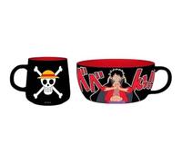 Set De Petit Déjeuner - Abystyle - One Piece - Mug 380 Ml + Bol 850 Ml - Porcelaine - Enfant