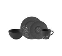 Set de petit-déjeuner Villeroy & Boch Manufacture Mickey Mouse, 4 pièces.