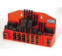 Set de pièces de serrage raynure en T 10mm M8 - 52 pièces Vertex CK-08