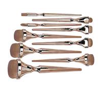 Set de Pinceaux à Fard à Paupières 9 Pièces Ensembles Doux Réutilisables | Pinceau Fusain pour Dessin pour Artistes Mariage Salon
