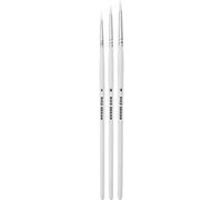 Set de pinceaux acryliques ronds - 3 pcs Multicolore G