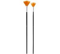 Creativ Company - Gold Line Fan Brushes, 2pcs. 100279