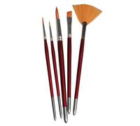Set De Pinceaux Hobby Créatif Fsc 100%, Assortis, 5 Pces