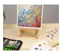 Set de pinceaux pour peinture à l'huile, 10 pièces