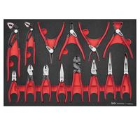Set de pinces Foam4x4 tray 14 pièces Teng Tools TTEMB14Q