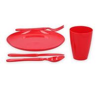 Set De Pique-Nique Picnic 31 Pièces Rouge