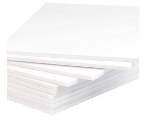 Set de plaques de polystyrène pour isolation thermique et acoustique DIY pour manteau, Densité 10 kg/m3 EPS100 20 kg/m3 (10 kg/mètre cube, 8 pièces - 100 x 50 x 5 cm)