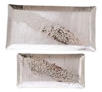 Amadeus Plateau rectangulaire - Argent