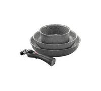 Ballarini Set de poêles Torre 4 pièces Aluminium Revêtement antiadhésif céramique