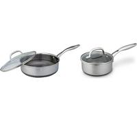 SET DE POELES - Black Signature - Poêle à frire 20cm - Poêle 24cm - Induction