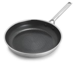 Set de poêles Greenpan Thermobond Hybrid en acier inoxydable à 3 couches sans Poêle à frire Casserole Compatible avec l'induction (28 cm)
