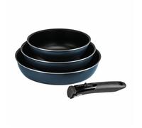 Set de poêles - SITRAM - SITRAMOVIBLE FAMILY - 3 pièces - 20-24-28 cm - Manche amovible