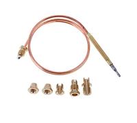 Set De Remplacement De Thermocouple En Cuivre Pour Les,600 mm | le capteur supérieur mesure la chaleur, la valve solénoïde travail en équipe, prévention d'accident de fuite, appareil de