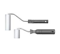 Set de Rouleaux de Peinture Marabu, Set de 2 Rouleaux en Mousse de 5 cm et 10 cm, avec étrier métallique et poignée en Plastique, pour Le Pochoir et la Peinture, 0290000000002