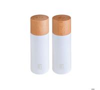 Set de salière et poivrière - BERGNER - NATURALLY BG - Bois de hêtre - 15 cm - 2 Unités