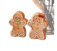 Set de Salière et Poivrière de Noël Mignonne figurine en céramique de | Salières poivrières de Noël pour réunions de , meuble de cuisine, table à