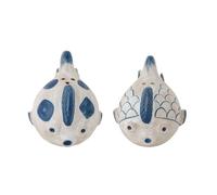 Set de salières et poivrières Fugu LxWxH 9.5x9x6.5cm