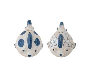 Set de salières et poivrières Fugu LxWxH 9.5x9x6.5cm
