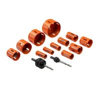 Set De Scies Cloche Bi-Métal Pour Plombier Bahco, 14 Pièces BAH3834122PB