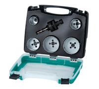Set de scies cloches Wolfcraft Bi-Métal Ø 25-83 mm 6 pces