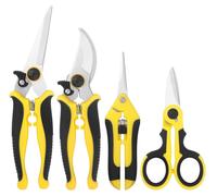 Set de sécateurs, outils de jardinage et sécateur, ensemble de 4 pièces