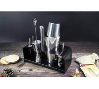 Set de shakers à cocktail 8 pièces en acier inoxydable