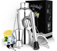 Set de shakers à cocktail en acier inoxydable pour gin tonic