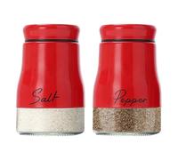 Set De Shakers Sel Et Poivre - Ensemble Distributeur D'Assaisonnement | Salières De Table - Pour Le Plan De Travail Cuisine, Domicile, Camping-Car, Ferme, Camping, Appartement, Dortoir Et Restaurant