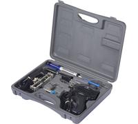 Set de soudure TOOLCRAFT SK 3000 588527 (Pistolet à souder 100 W, fer à souder 30 W, 3ème main, pompe à dessouder)
