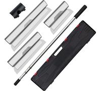 Set de spatules décoratives - spatule large 25/40/60 cm - spatule de surface - spatule de plâtrier pour applications professionnelles