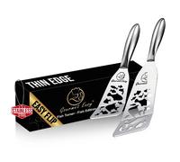 Set de spatules poisson inox Funky Fish ,grande & petite métal