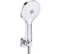 Set de support de douche Duravit 3jet Click !, blanc chrome brillant, UV0712001005